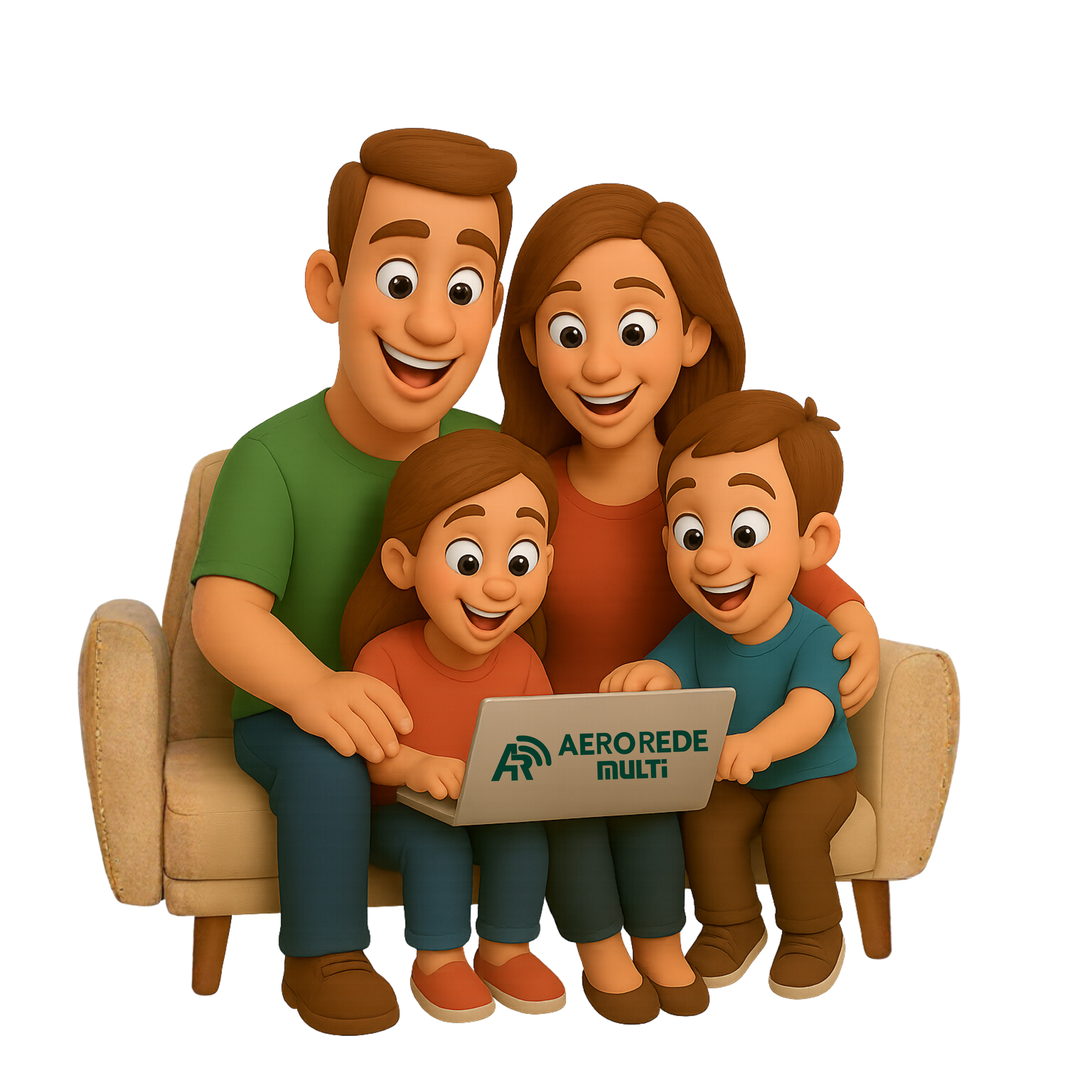 Família conectada Aerorede Multi